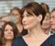 Carla Bruni assiste au défilé du 14 juillet 2010.