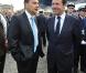 Eric Besson et Christian Estrosi assiste au défilé du 14 juillet 2010.