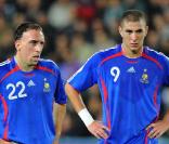 Karim Benzema et Franck Ribéry 