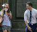 Mila Kunis et Justin Timberlake sur le tournage de Friends with Benefits , dans le quartier de SoHo, à New York, le 22 juillet 2010.