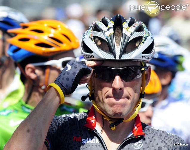 Lance Armstrong, ici lors de son dernier Tour de France, en juillet 2010, est dans la tourmente...