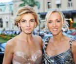 Clotilde Courau et Fabienne Lavaud au Luxuria de Monaco 