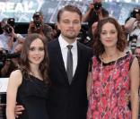 Les stars d'Inception : Leonardo DiCaprio, Ellen Page et Marion Cotillard 