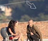 Megan Fox et Dominic Monaghan s'embrassent pendant le tournage du clip d'Eminem et Rihanna