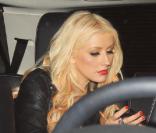 Christina Aguilera à Hollywood, le 13 août 2010