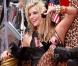 La chanteuse américaine Kesha donne un mini concert dans l'émission Today Show à New York, le 13 août 2010