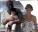 Heidi Klum, Seal, et leurs enfants, en pleine croisière sur la mer méditerranée. Août 2010