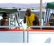 Heidi Klum, Seal, et leurs enfants, en pleine croisière sur la mer méditerranée. Le chanteur livre un concert à sa famille. Août 2010