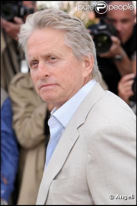 Michael Douglas à Cannes en mai 2010 