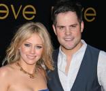 L'actrice américaine Hilary Duff et son mari Mike Comrie 