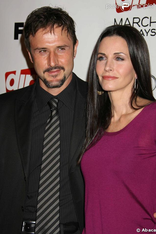 David Arquette et son épouse Courteney Cox