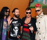 Jared Leto et son groupe 30 Seconds to Mars 