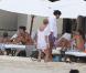 David Charvet, son épouse Brooke Burke et leur fils Shaya en vacances à Saint Barth' au mois d'août 2010