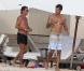 David Charvet, son épouse Brooke Burke et leur fils Shaya en vacances à Saint Barth' au mois d'août 2010