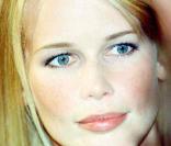 Le top model allemand Claudia Schiffer...