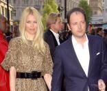 Claudia Schiffer et son mari Matthew Vaughn lors de la première mondiale du film Flashbacks Of A Fool, le 13 avril 2008 à Londres<br />