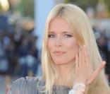 Claudia Schiffer sur le tapis rouge du 65e Festival du Film de Venise, le 27 août 2008<br />
