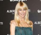 Claudia Schiffer à l'occasion du lancement du parfum d'Alberta Ferretti, le 15 novembre 2009 à Madrid 
