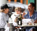 Jerry Bruckheimer et Cuba Gooding Jr. déjeunent à Saint Ambrouse dans West Village à New York le 21 août 2010 