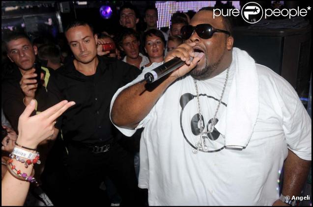 Big Ali au VIP Room, Saint-Tropez, le 25 août 2010