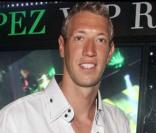 Alain Bernard au VIP Room, Saint-Tropez, le 25 août 2010