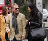 Kiefer Sutherland et sa belle inconnue à New York, le 1/04/08