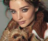 Miranda Kerr en couverture de Vogue Italie, en 3D