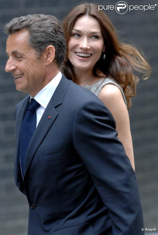 Carla Bruni et Nicolas Sarkozy