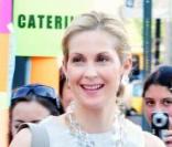 Kelly Rutherford sur le tournage de Gossip Girl à New York, le 30 août 2010