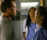 Owen (Kevin McKidds) et Cristina (Sandra Oh) dans Grey\'s Anatomy