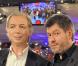 Regis Laspales et Philippe Chevallier le 1 septembre 2010 lors de l'enregistrement de l'émission Vivement Dimanche qui sera diffusée le 5 septembre 2010 