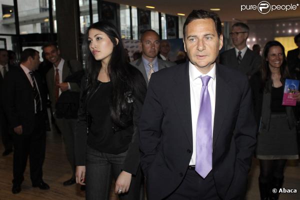 Yasmine Tordjman et son compagnon, futur mari, le ministre Eric Besson 