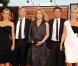 Karin Viard, Fabrice Luchini, Catherine Deneuve, François Ozon et Judith Godrèche à l'occasion de la présentation de Potiche , dans le cadre de la 67e Mostra de Venise, le 4 sepetembre 2010.
