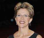 Annette Bening reçoit un prix d'honneur lors du festival de Deauville, vendredi 10 septembre.