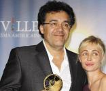 Emmanuelle Béart et Rodrigo Garcia qui obtient le grand prix du jury du Festival de Deauville