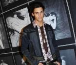 Baptiste Giabiconi à l'inauguration de l'exposition Karl Lagerfeld, à la Maison Européenne de la Photographie. 14/09/2010
