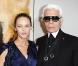 Vanessa Paradis, rayonnante et malicieuse pour soutenir le grand Karl Lagerfed !