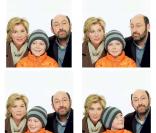 Michèle Laroque et Kad Merad dans Monsieur Papa 