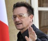 Bono est reçu à l'Elysée le 17 septembre 2010 à Paris
