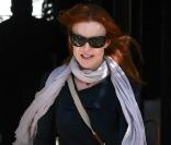 Marcia Cross à la sortie du cours de dans de ses jumelles le 18 septembre 2010 à Los Angeles
