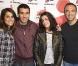 Jenifer entourée de Nikos Aliagas, Mustapha El Atrassi et Karine Ferri