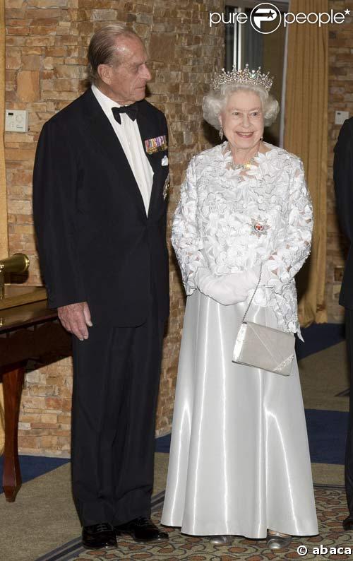 Le Prince Philip, duc d'Edimbourg, et son épouse Elizabeth II