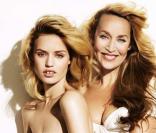 Georgia May Jagger et Jerry Hall pour Invisible Zinc