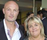 Valérie Damidot et Frank Leboeuf au Petit Palais à Paris pour un déjeuner organisé en l\'honneur de la marque de bijoux Safe World Peace, le 21 septembre 2010