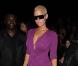Amber Rose lors du défilé Issa à Londres, le 21 septembre 2010