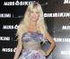 Victoria Silvstedt lors du défilé "Miss Bikini" dans le cadre de la Fashion Week de Milan, le 22 septembre 2010