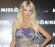 Victoria Silvstedt lors du défilé "Miss Bikini" dans le cadre de la Fashion Week de Milan, le 22 septembre 2010
