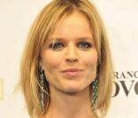 Eva Herzigova à l\'occasion des 40 ans de la maison Cavallli qui s\'est tenu aux Beaux-Arts, dans le cadre de la Fashion Week, à Paris, le 29 septembre 2010.