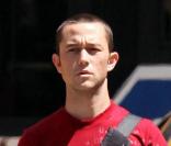Joseph Gordon-Levitt sur le tournage de Premium Rush en juillet 2010 
