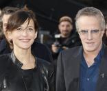 Sophie Marceau et Christophe Lambert lors de la cérémonie d'ouverture du festival du film Molodist à Kiev en Ukraine le 23 octobre 2010